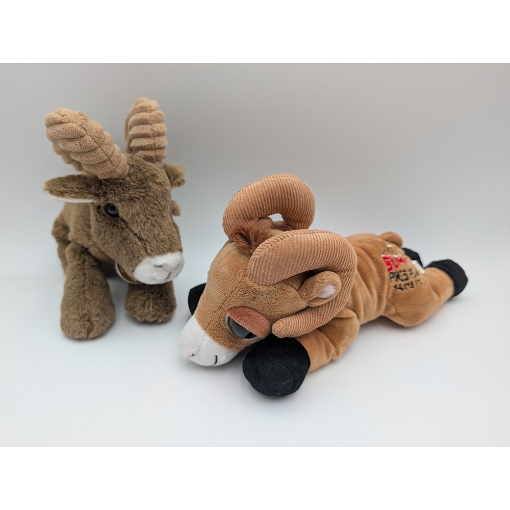 Pikes Peak Plush Ram Colorado Bighorn Sheep Souvenir Lot Stuffed Animal Toy
